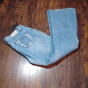 GLO Jeans Light Blue Straight Leg Denim